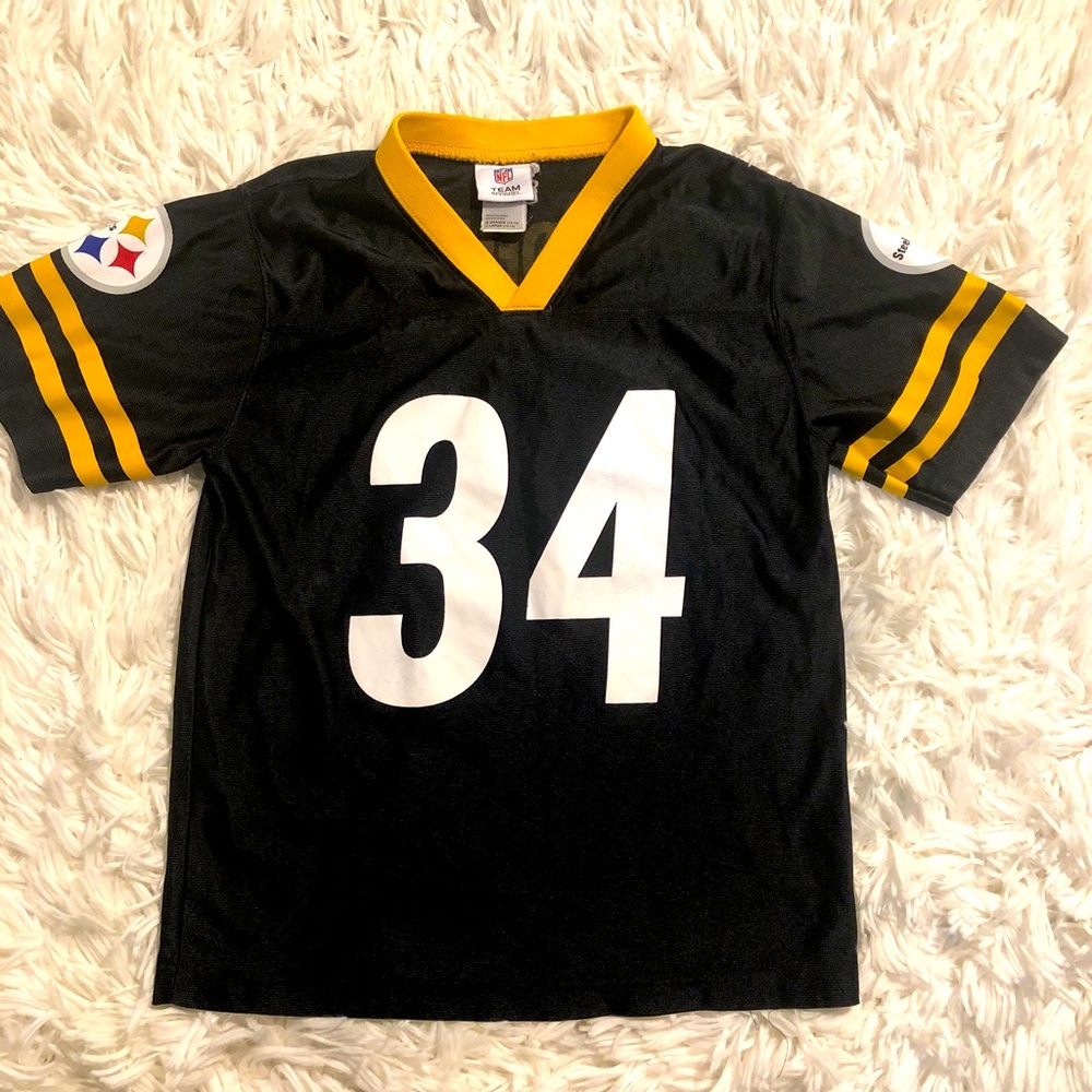 NFL Pittsburgh Steelers Football Jersey Youth L Size 12/14 #34 Mendenhall